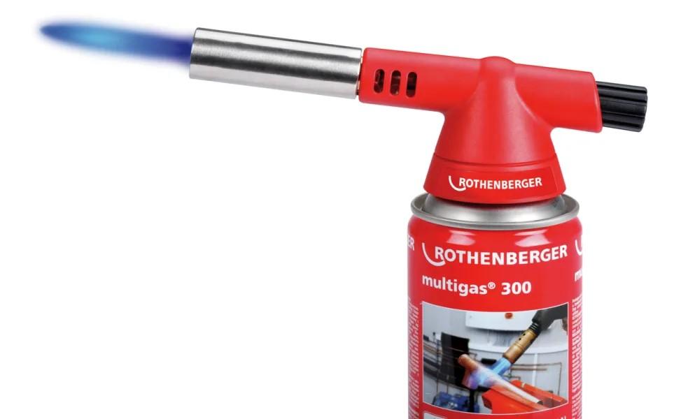 Arzator cu gaz ROFIRE 4 cu cartus Multigas 300 (blister) (1000002359) ROTHENBERGER