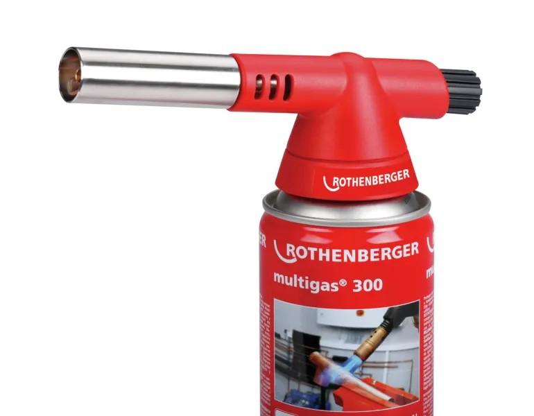 Arzator cu gaz ROFIRE 4 cu cartus Multigas 300 (blister) (1000002359) ROTHENBERGER