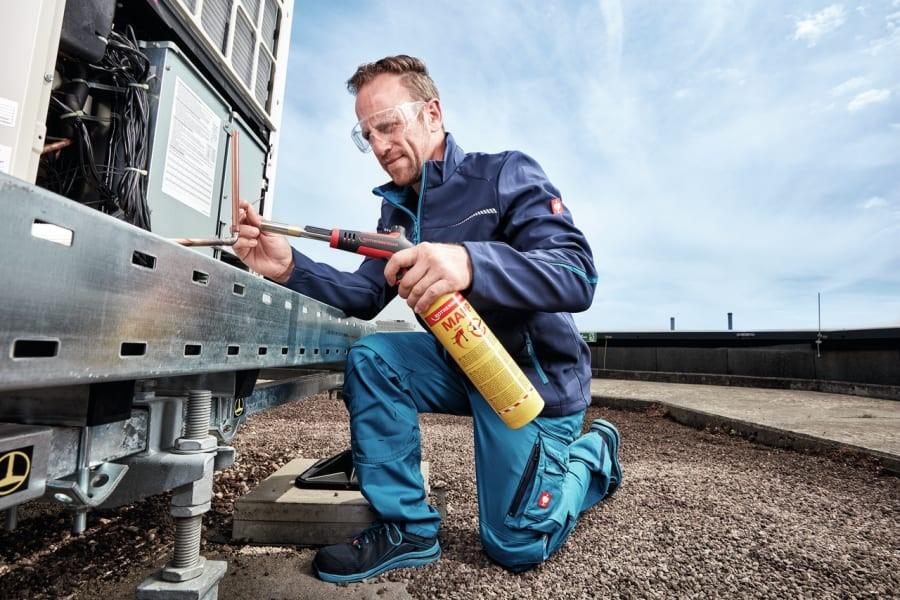 Aparat de lipit profesional SUPER FIRE 4 cu arzator ciclon, 7/16" EU (1500001355)  ROTHENBERGER