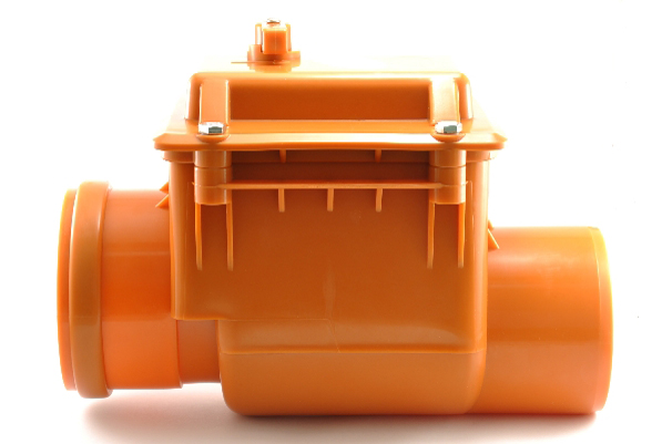 Концевой обратный клапан D.200 ПВХ  ZBK200  KARMAT