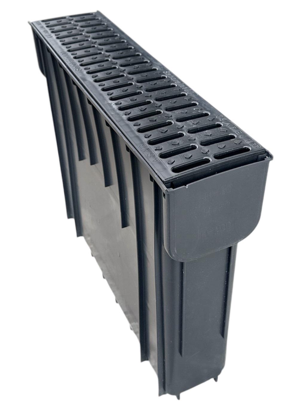 Canal canalizare PP  500x400x100 mm cu grila din PP  SAB