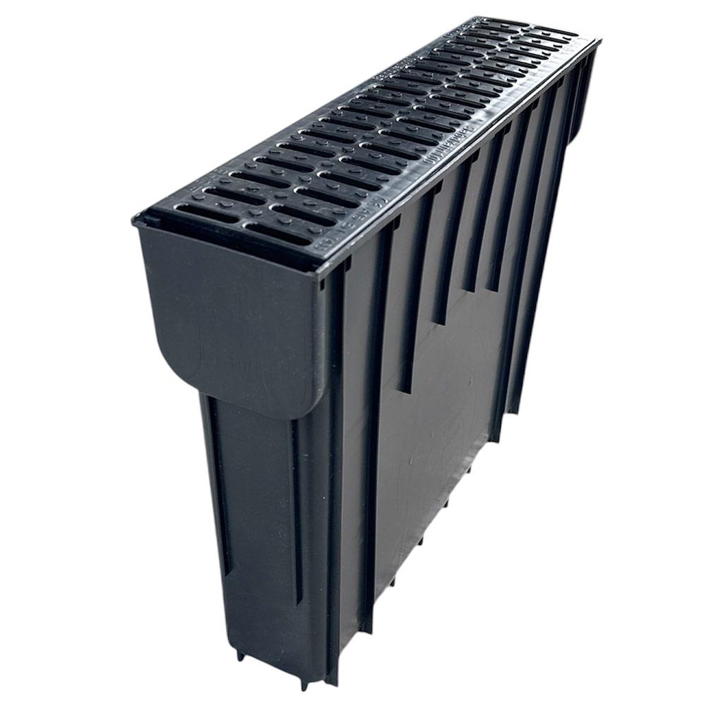 Canal canalizare PP 500x400x100 mm cu grila din PP SAB