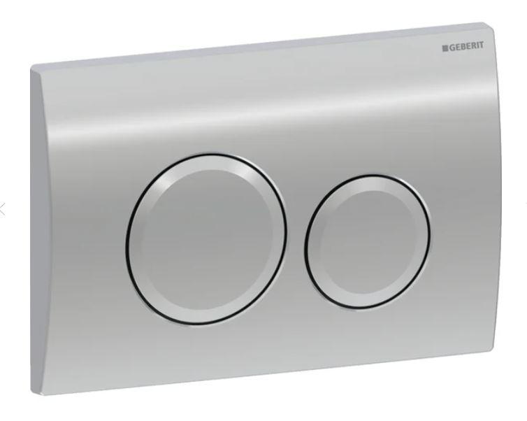 Кнопка смыва двойная  DELTA  20 (хром)  GEBERIT
