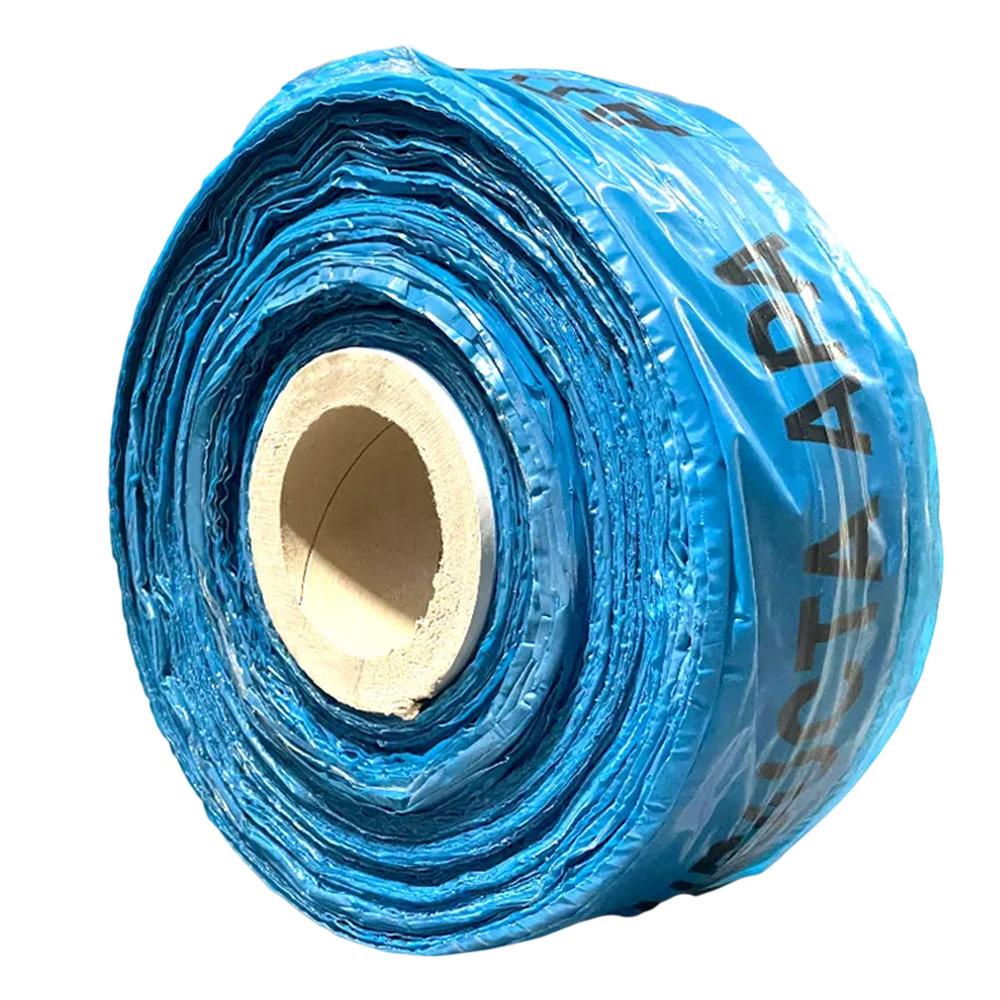 Banda cu fir (panglica semnalizare) "APA" L=250 m (H=100 mm, 04 fir) albastra VR