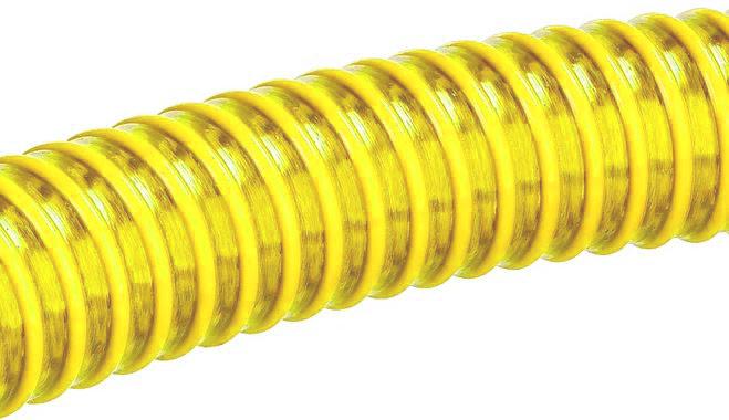 Шланг для воды всасывание/подача D. 51 AGRO-GREEN SPIRAL (жёлтый, спиральный) 400-10604