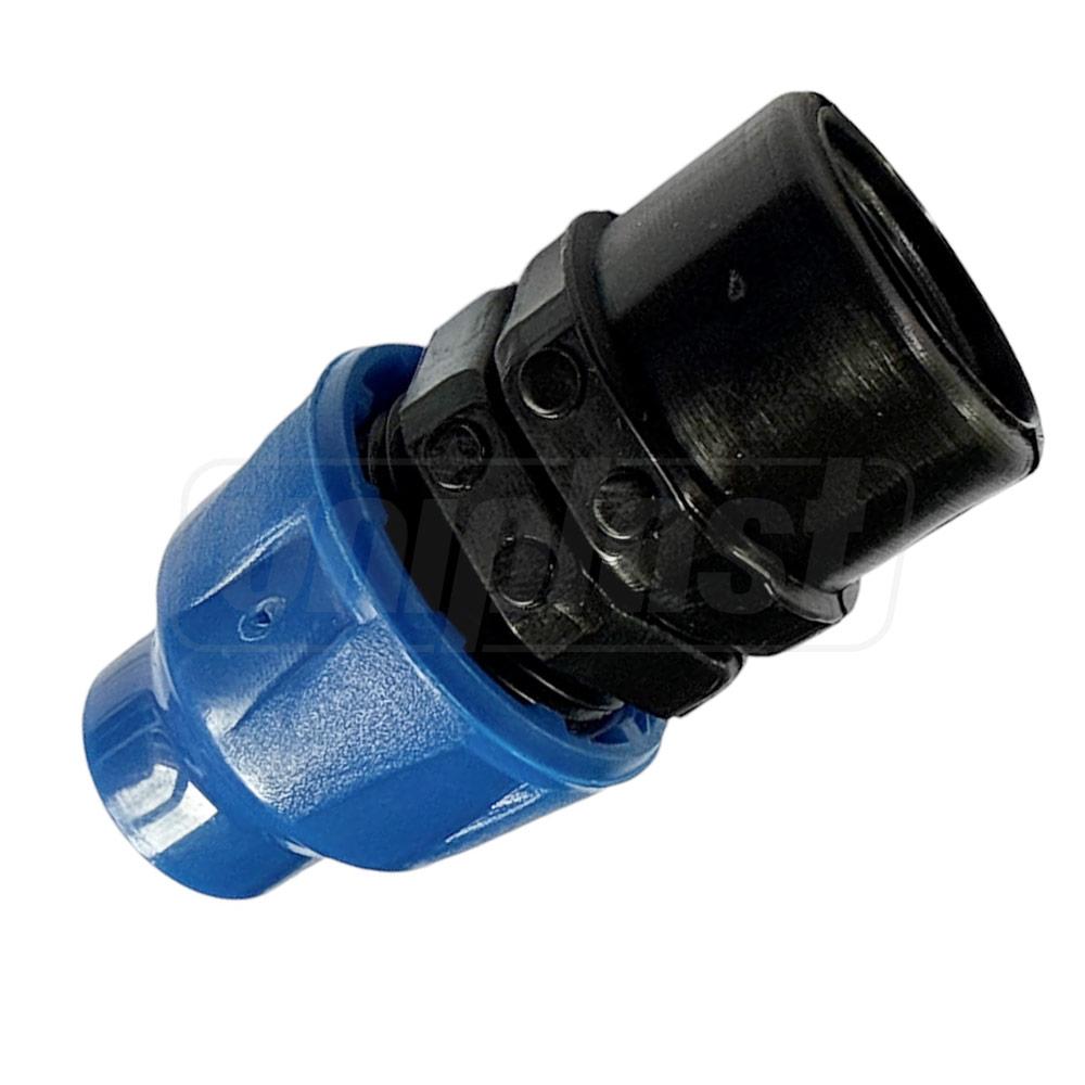 Коннектор для трубки D. 16x1/2" М  PN4 Lock Type MTS