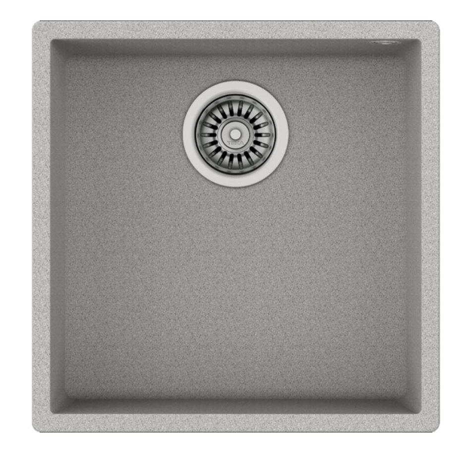 Chiuveta de bucatarie din granit SQUARE 40.40 TG  40 x 40 cm  (gri) TEKA