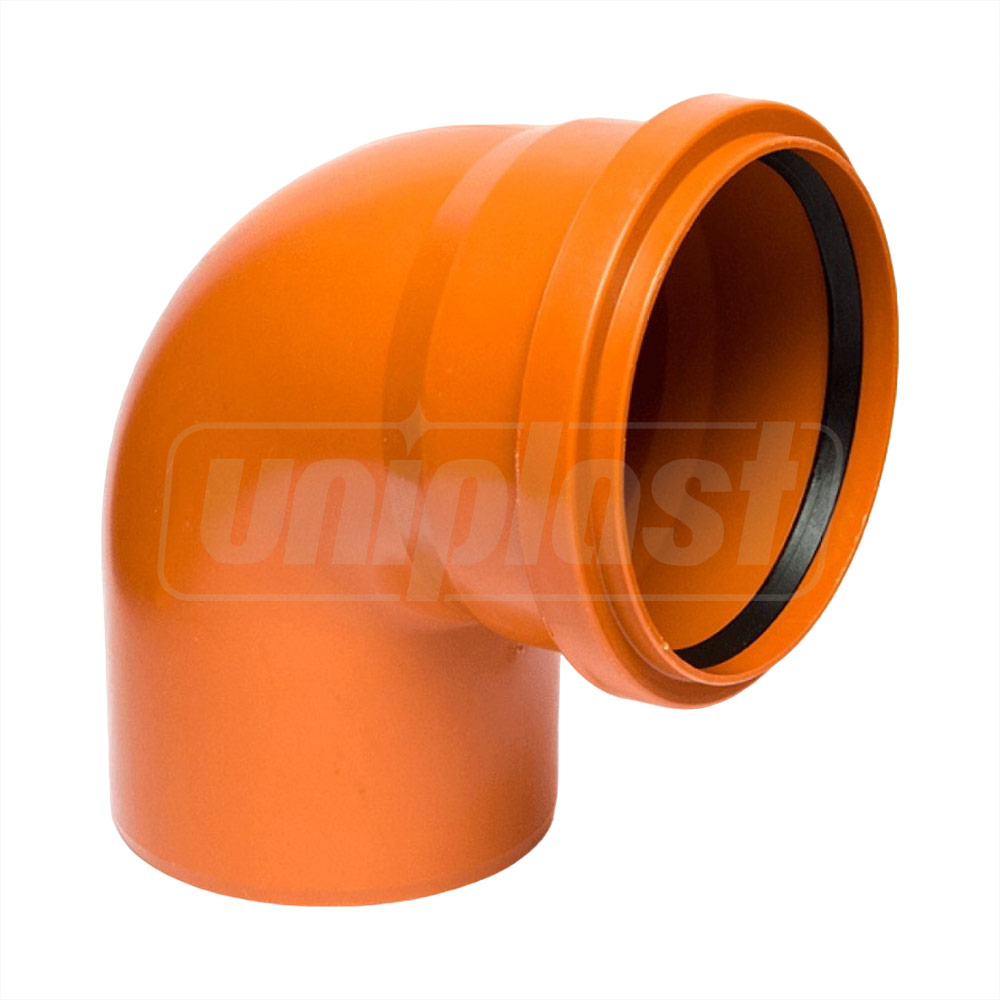 Отвод ПВХ D.160 / 90° (наружный) ПП POLITEK