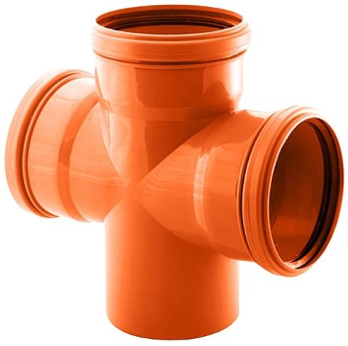 Крестовина ПП D.160 x 160 / 90° (наружная) POLITEK