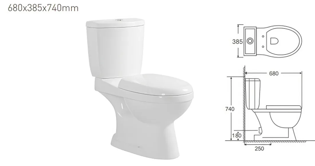 Компакт 3-6 л с нижней подводкой, с крышкой, выпуск 90° GX-12012 xxx  GOXEA