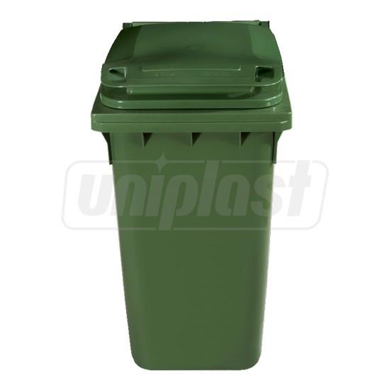 Cos pentru transportarea deseurilor  360 L pe roti (verde) HE