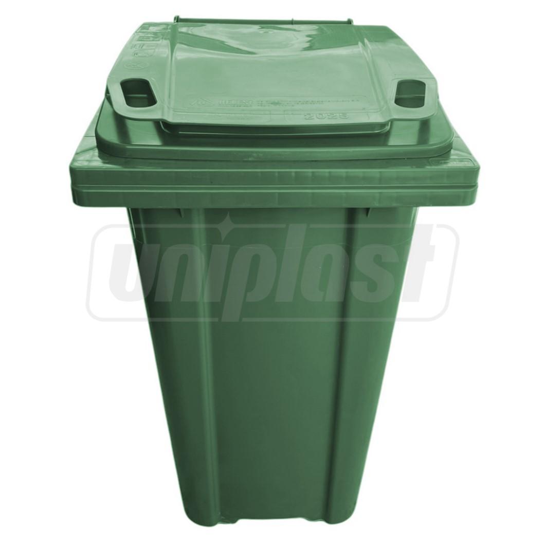 Бак мусорный  240 л на колесах (зеленый) HE