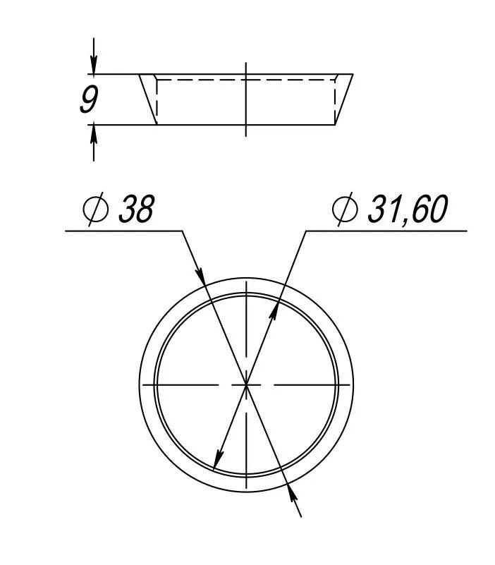 Garnitura conica sifon D. 32 СФБ-100-7.ЗП SOLOPLAST
