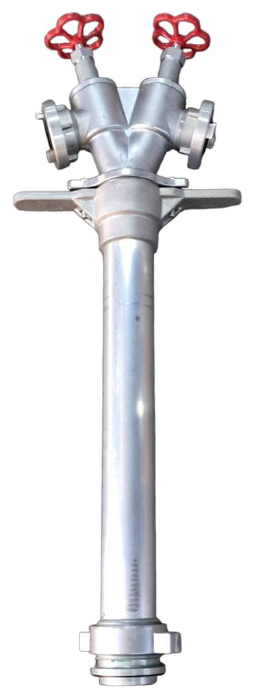 Adaptor dublu pentru hidrant antiinc D. 80 STORZ 2x52