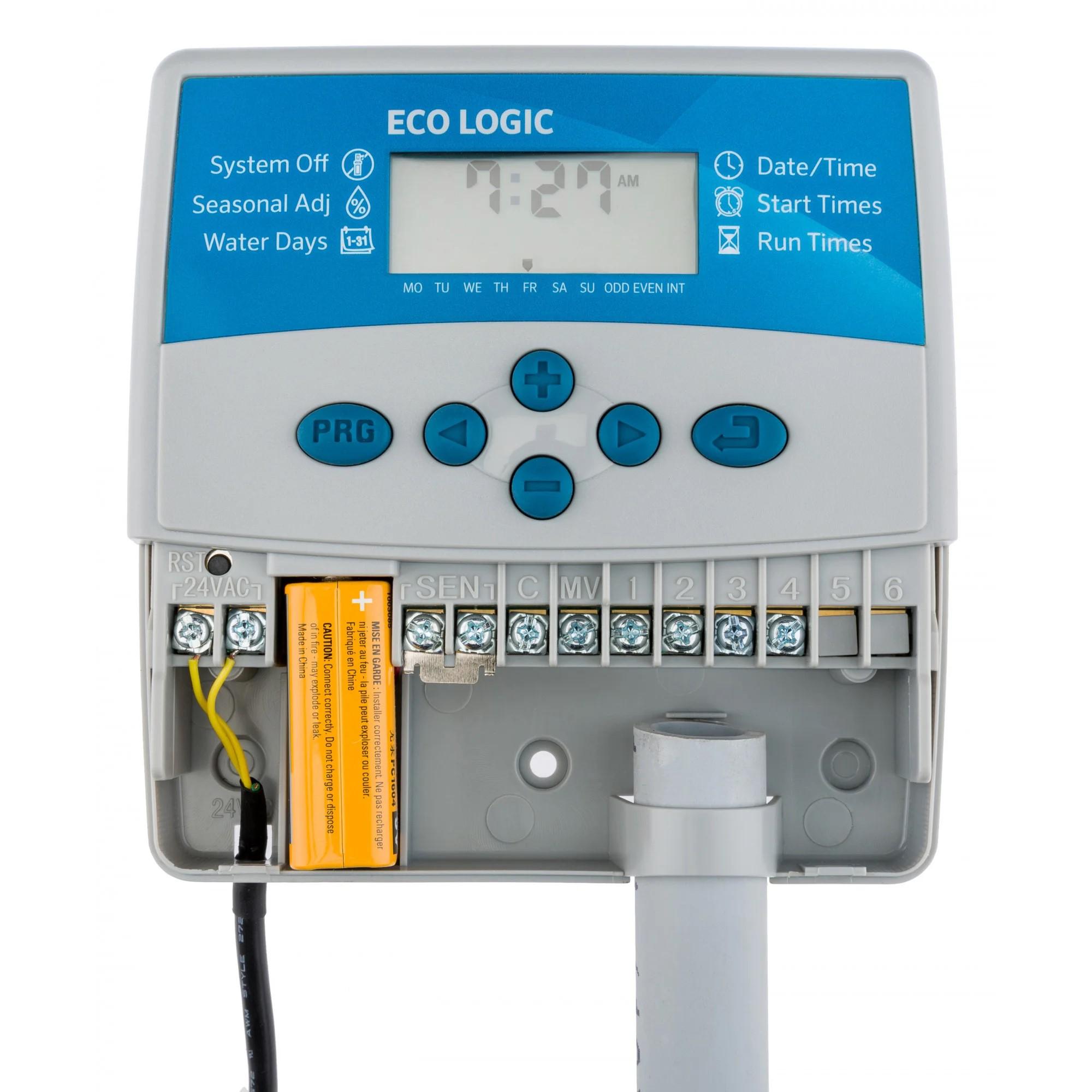 Блок управления поливом  6 зон (внутренний) Eco-Logic ELC-601i-E  HUNTER