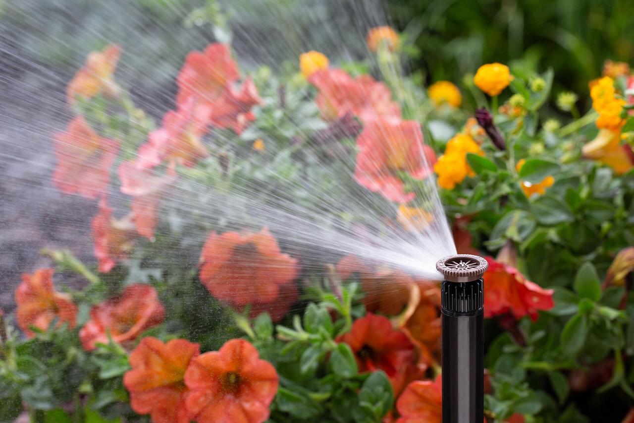 Форсунка регулируемая высокоэффективная 15A-HE 0-360°, R=4.6 м (черная)  HUNTER