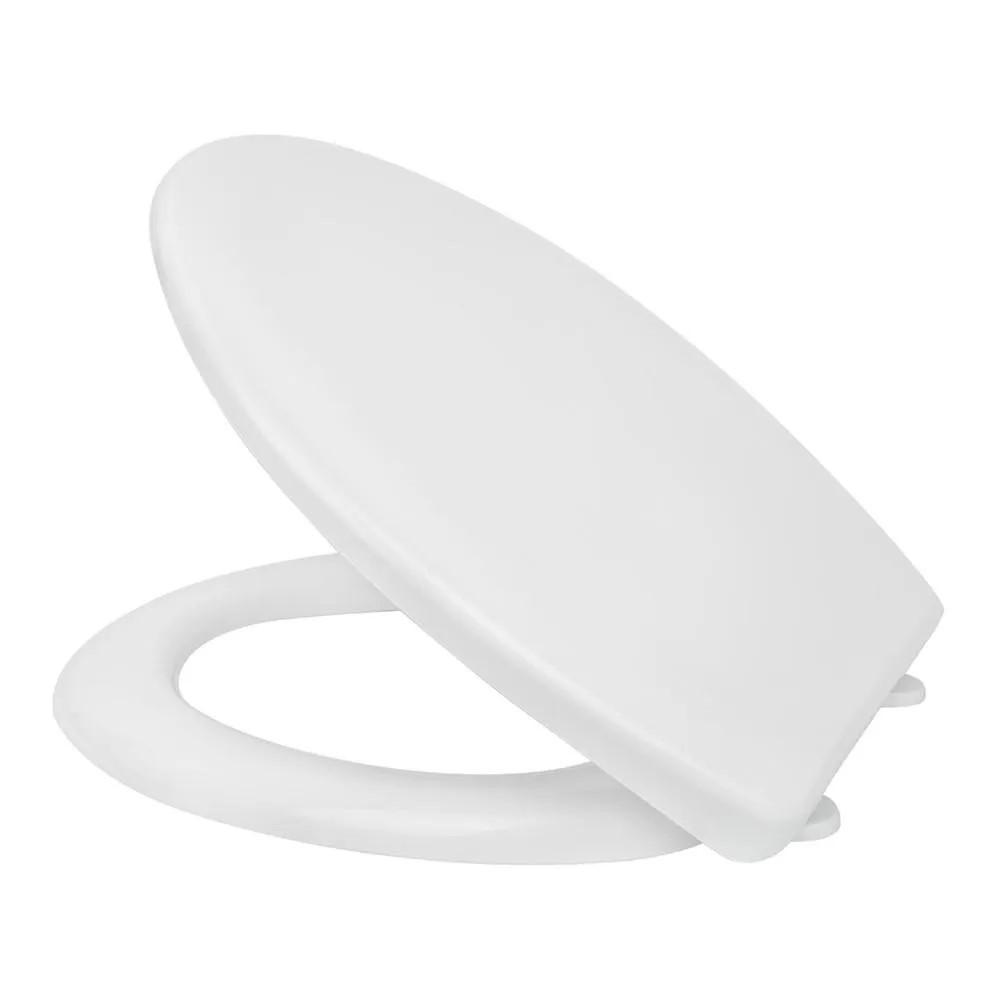 Capac WC polipropilen, universal (alb), cu microlift, 372х425 mm СП1-Д  SOLOPLAST