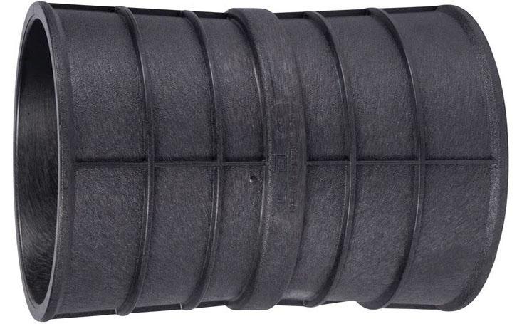 Piesa PVC trecere prin beton pentru camine canalizare D.200 (L=240 mm) (negru)