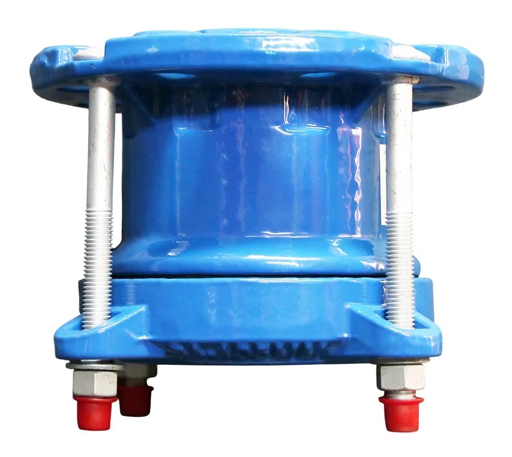 Адаптер фланцевый чугунный для ПЭ/чугунных/стальных труб D. 50 (58-74) PN10/16 L=95 мм (широкий диапазон)  WATO