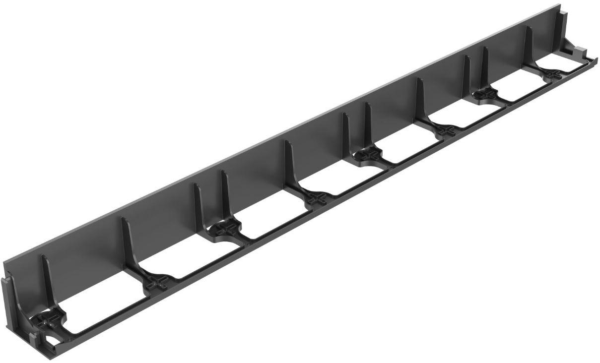 Бордюр садовый 8 x 1000 cм, H=78 мм (комплект 8 шт.) (черный) Unibord CELLFAST
