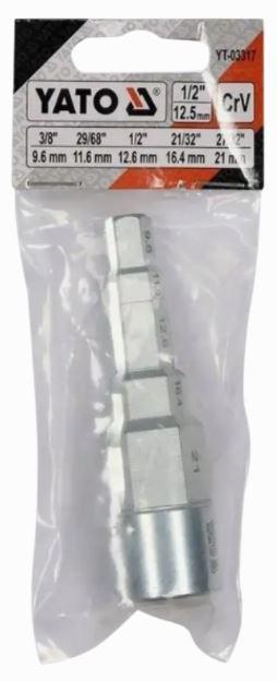 Ключ ступенчатый 9.6 -21 мм YT03317  YATO