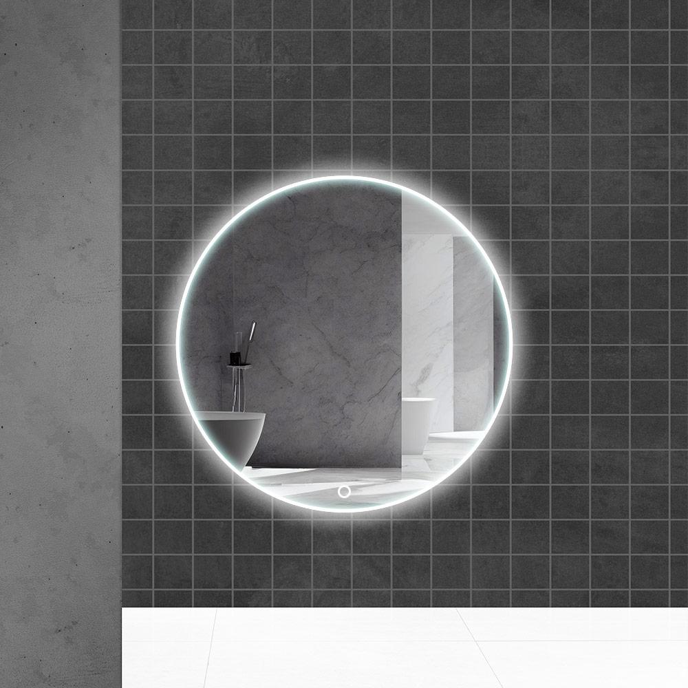 Зеркало для ванной LED 6000К (круглое) 60 x 60 см IP44 UNIPLAST