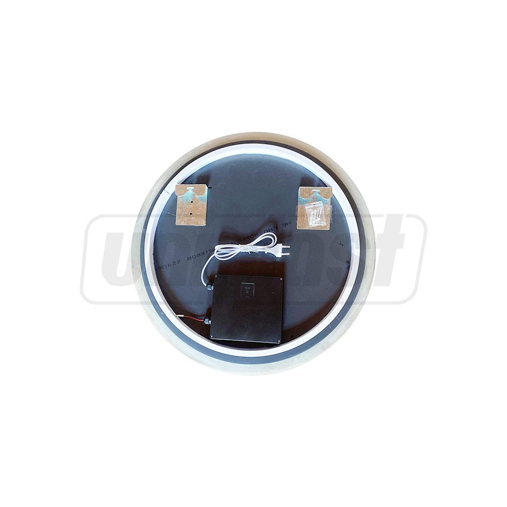 Зеркало для ванной LED 6000К (круглое с ободом) 60 x 60 см IP44 UNIPLAST
