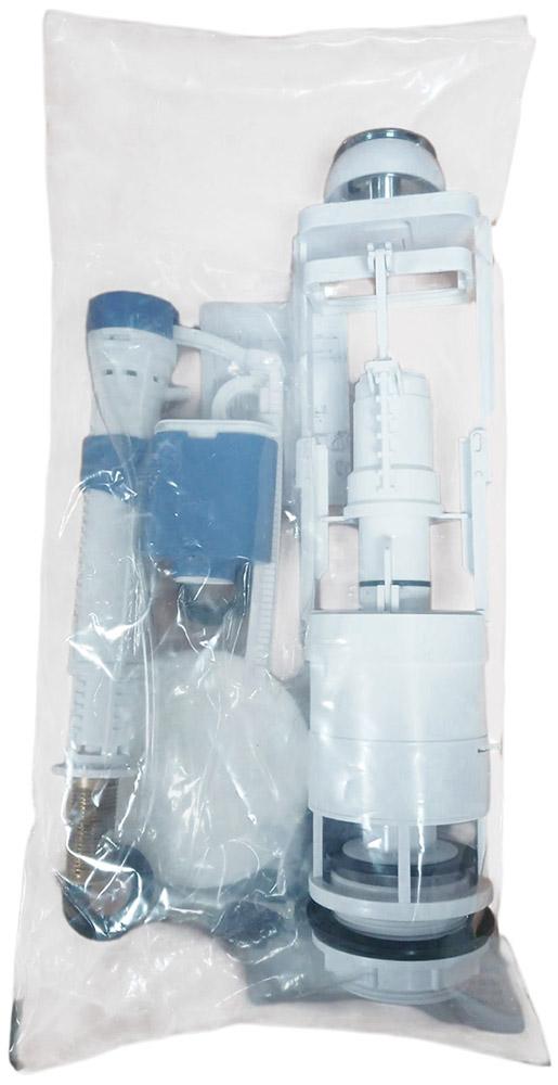 Mecanism complet pentru rezervor monobloc cu un buton 3.6 L., D. 1/2" filet cupru STY-734-R-A  STYRON