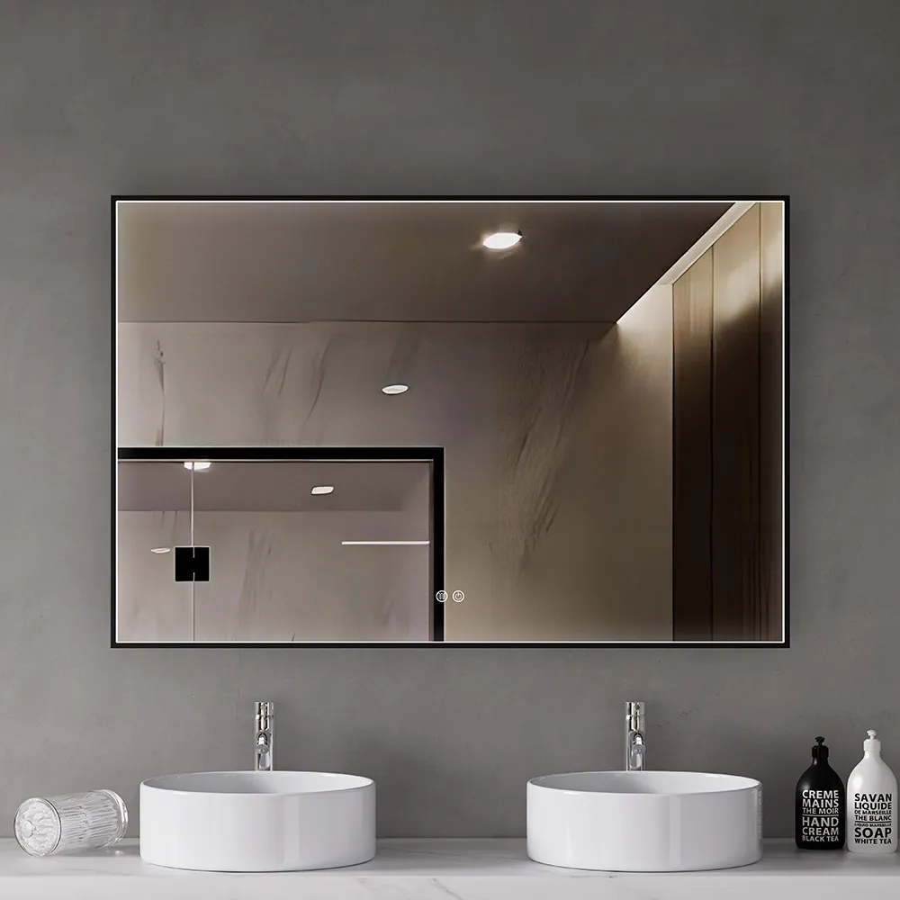 Oglinda pentru baie LED 2700/4000/6000K (dreptunghiulara) 100 x 60 cm IP44  UNIPLAST