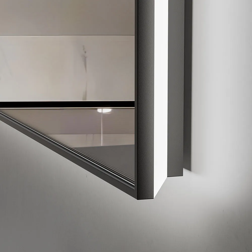 Oglinda pentru baie LED 2700/4000/6000K (dreptunghiulara) 100 x 60 cm IP44  UNIPLAST