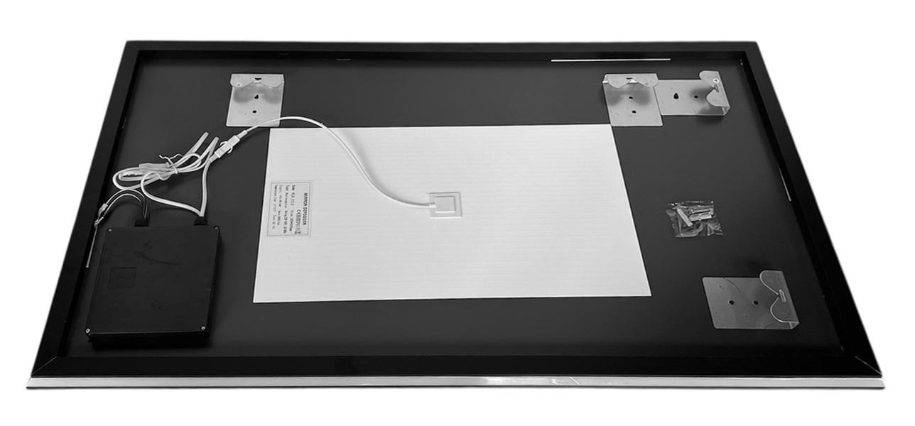 Зеркало для ванной LED 2700/4000/6000K (прямоугольное) 100 x 60 см IP44  UNIPLAST