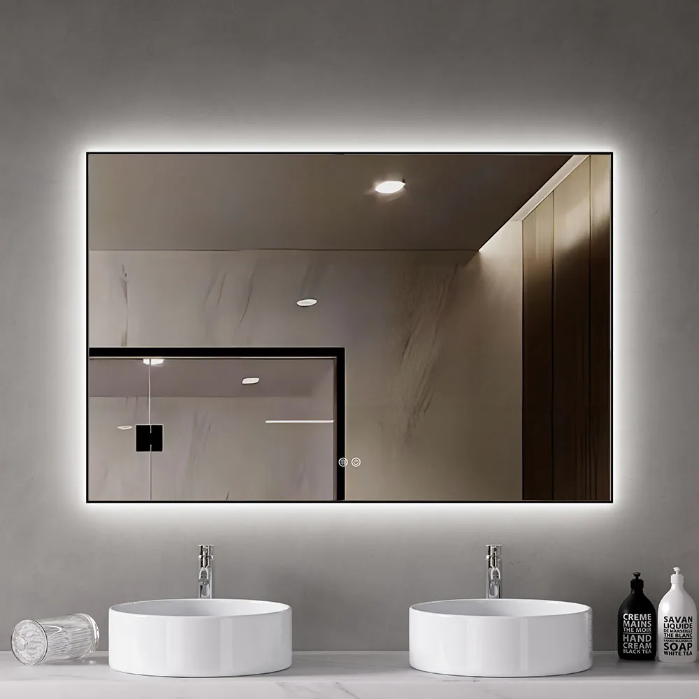 Oglinda pentru baie LED 2700/4000/6000K (dreptunghiulara) 100 x 60 cm IP44  UNIPLAST