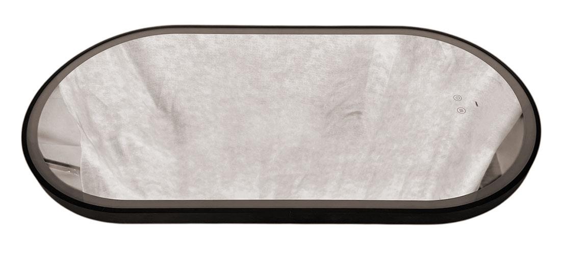 Oglinda pentru baie LED 2700/4000/6000K (dreptunghiulara cu janta) 50 x 100 cm IP44  UNIPLAST