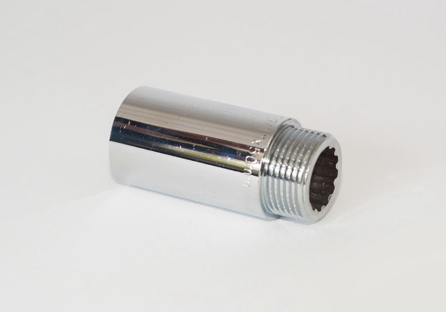 Reductie prelungitor D. 1/2" FE/FI alama nichelata 50 mm