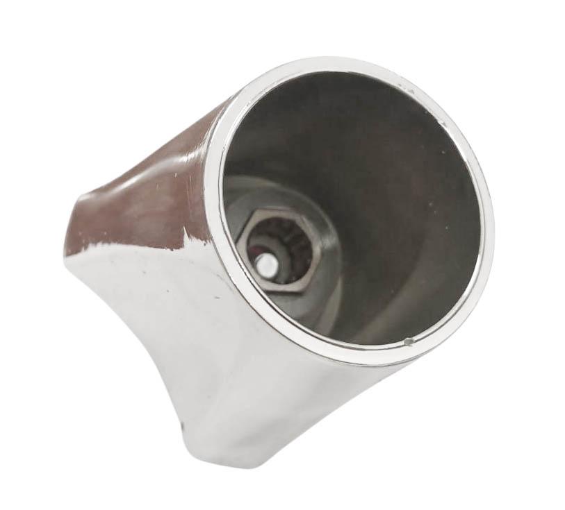 Rozeta baterie 1/2 Chrom  PL