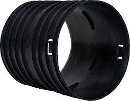 Mufa cu 2 garnituri pentru teava corugata HDPE OD.315