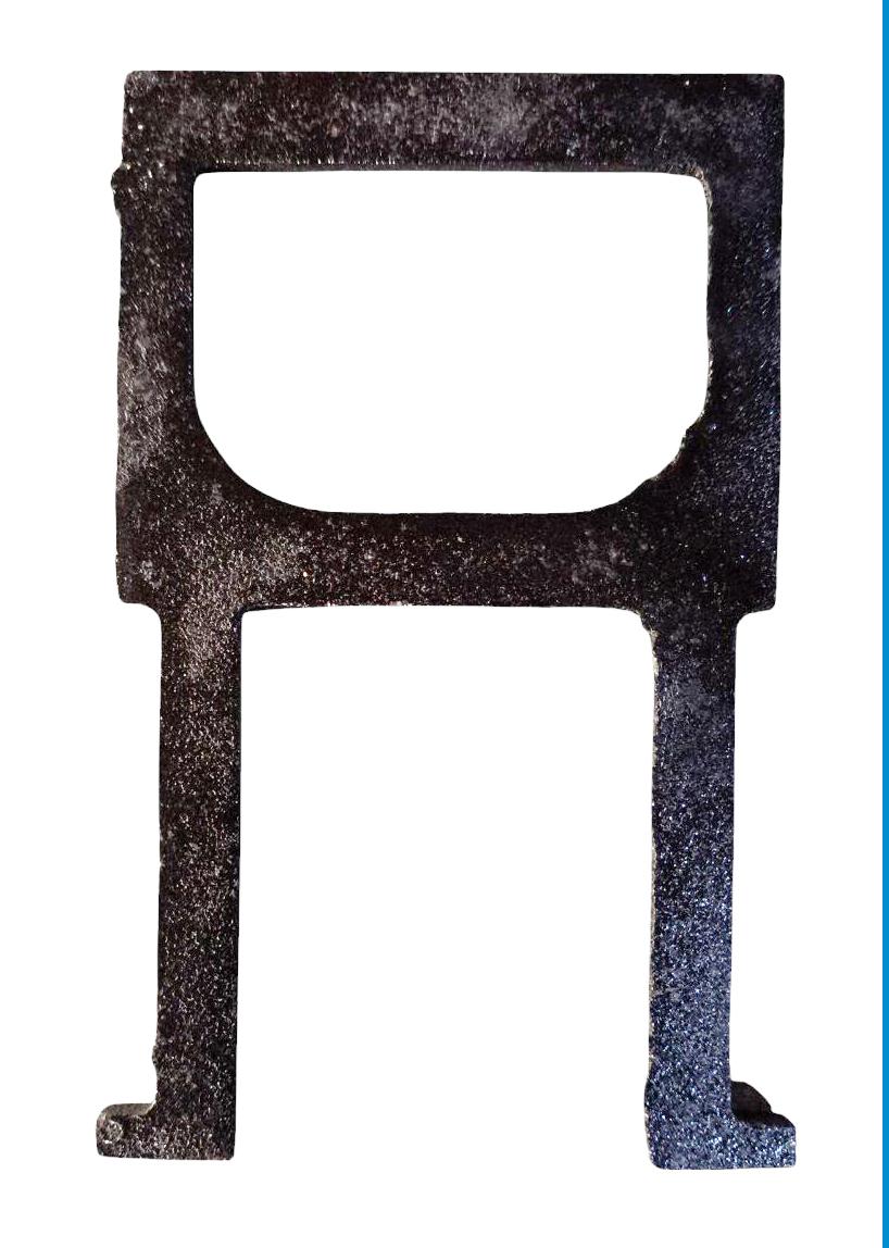 Treapta de acces camin de vizitare L=250x150 (15) mm