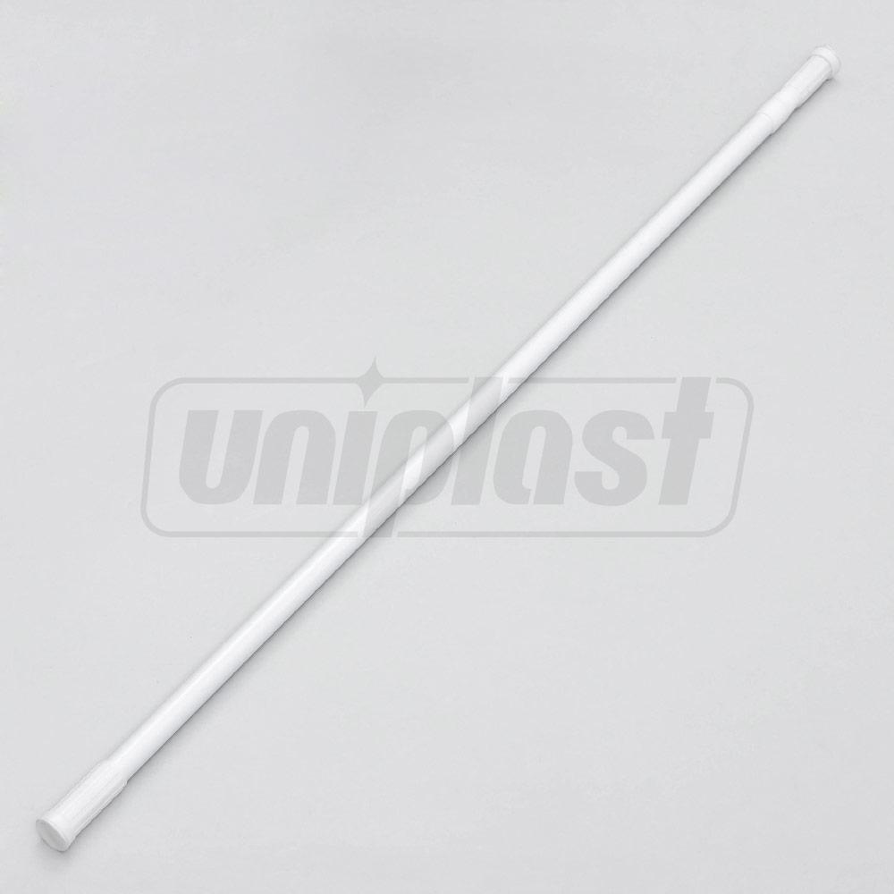 Карниз для шторы металлический угловой белый   90-90 см 8027A