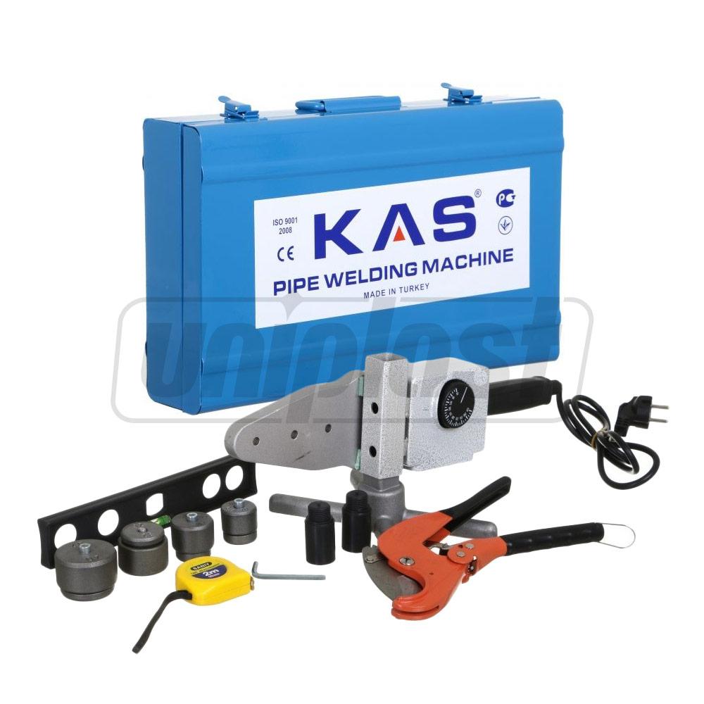 Аппарат для сварки ППР D. 20-40, 750 W (+ насадки) KAS