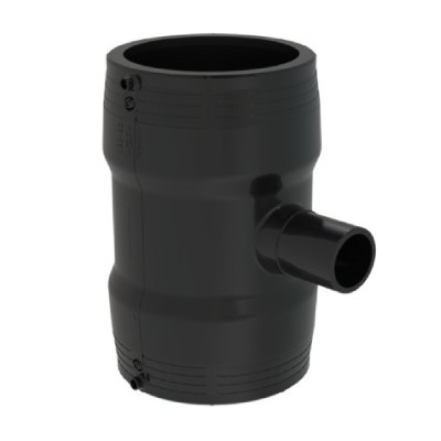 Тройник e/f переходной D.200 x 110 PE100 SDR11 PN16  TR