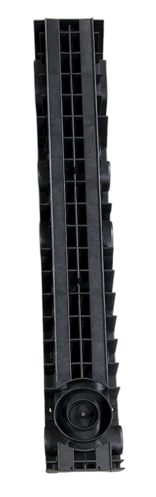Rigola canalizare set PP cu grila din otel zincat B125 100x100 (150x100x1000) mm  SAB
