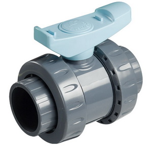 Robinet bila PVC D. 1/2" FI/FI / 16 A SAB