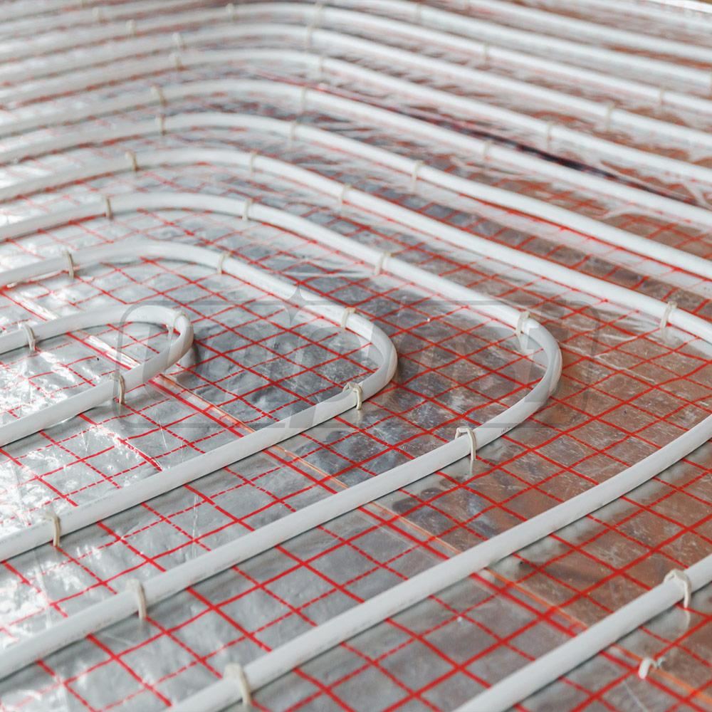 Izolare pentru podea s=0.105 mm (1x50 m) IZOFOLIX patrate rosii  KOTAR