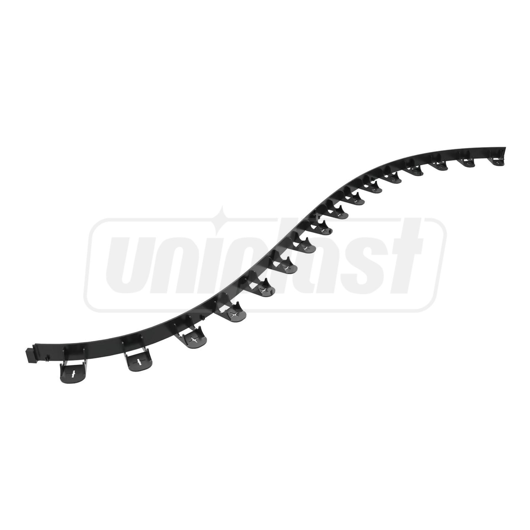 Бордюр садовый гибкий 4 x 100 cм, H=45 мм (комплект 4 шт.) (черный) UNIBORD™ SET  CELLFAST  СНЯТ