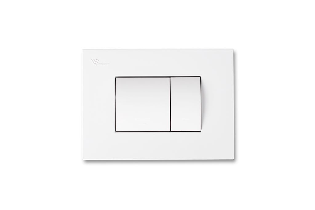 Buton actionare rezervor (incorporabil) AGORA (alb)  VISAM