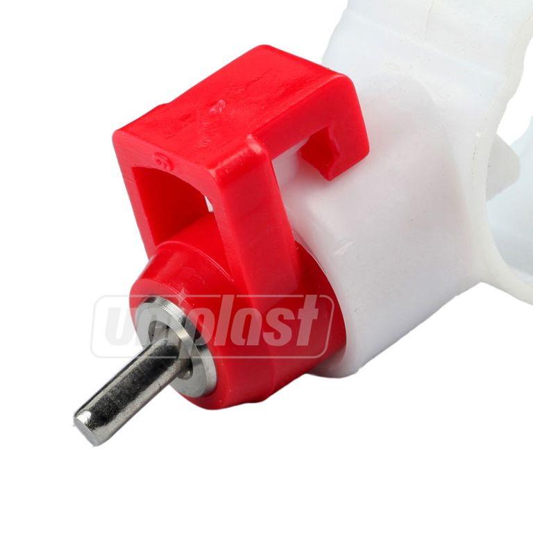 Adapatoare cu niplu 360° A1 din plastic pentru pasari (detinator alb)