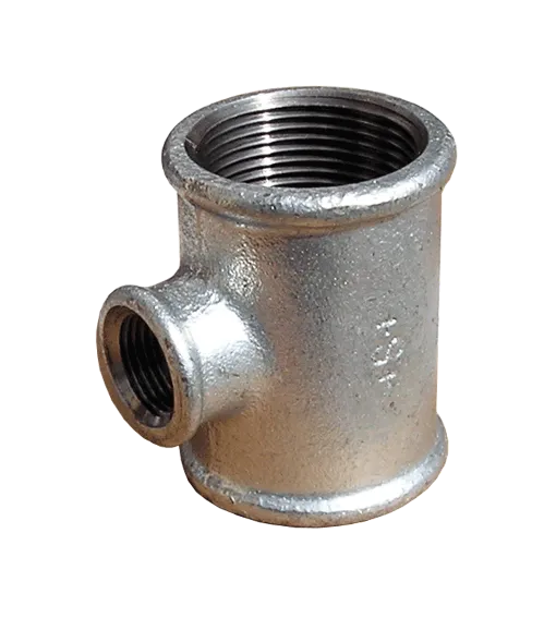 Teu redus D. 1.1/2" x 1/2" FI galvanizat