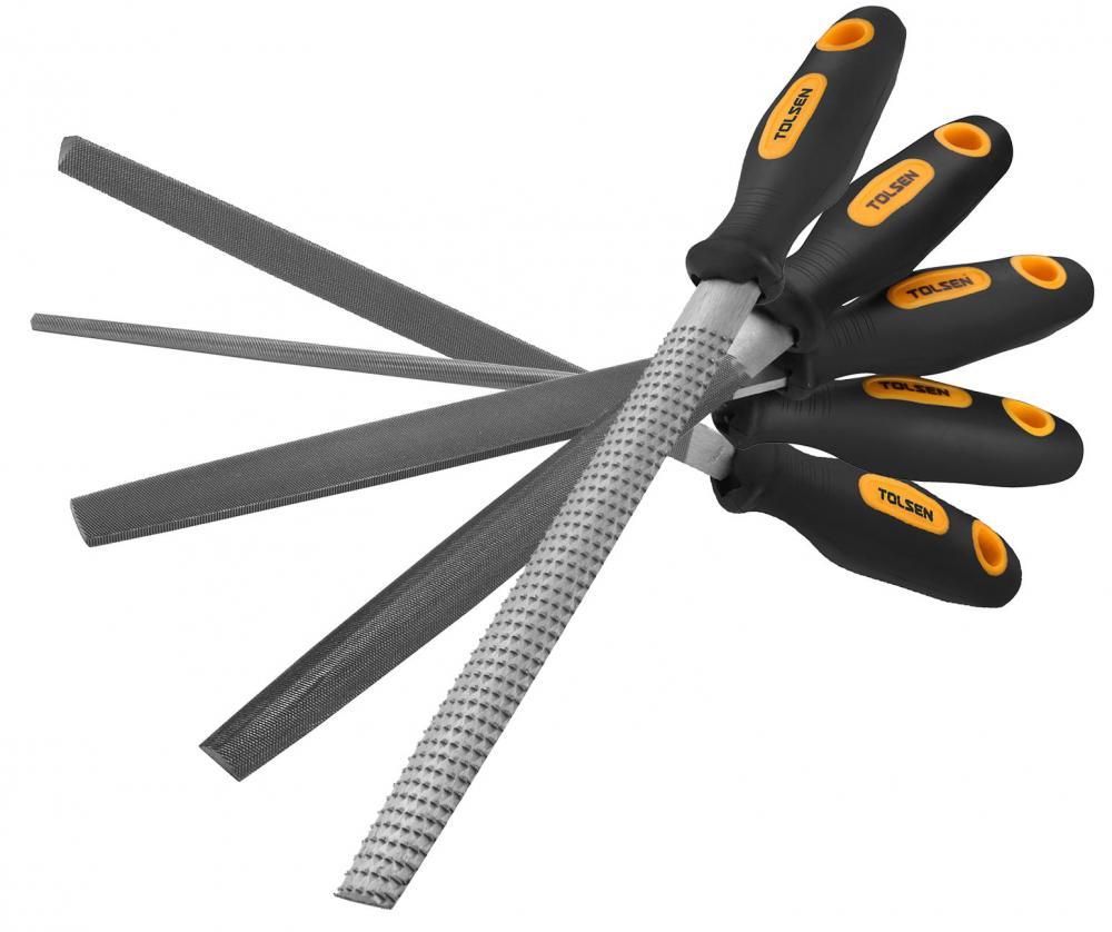 Set de 5 pile 200 mm 8"  TOLSEN