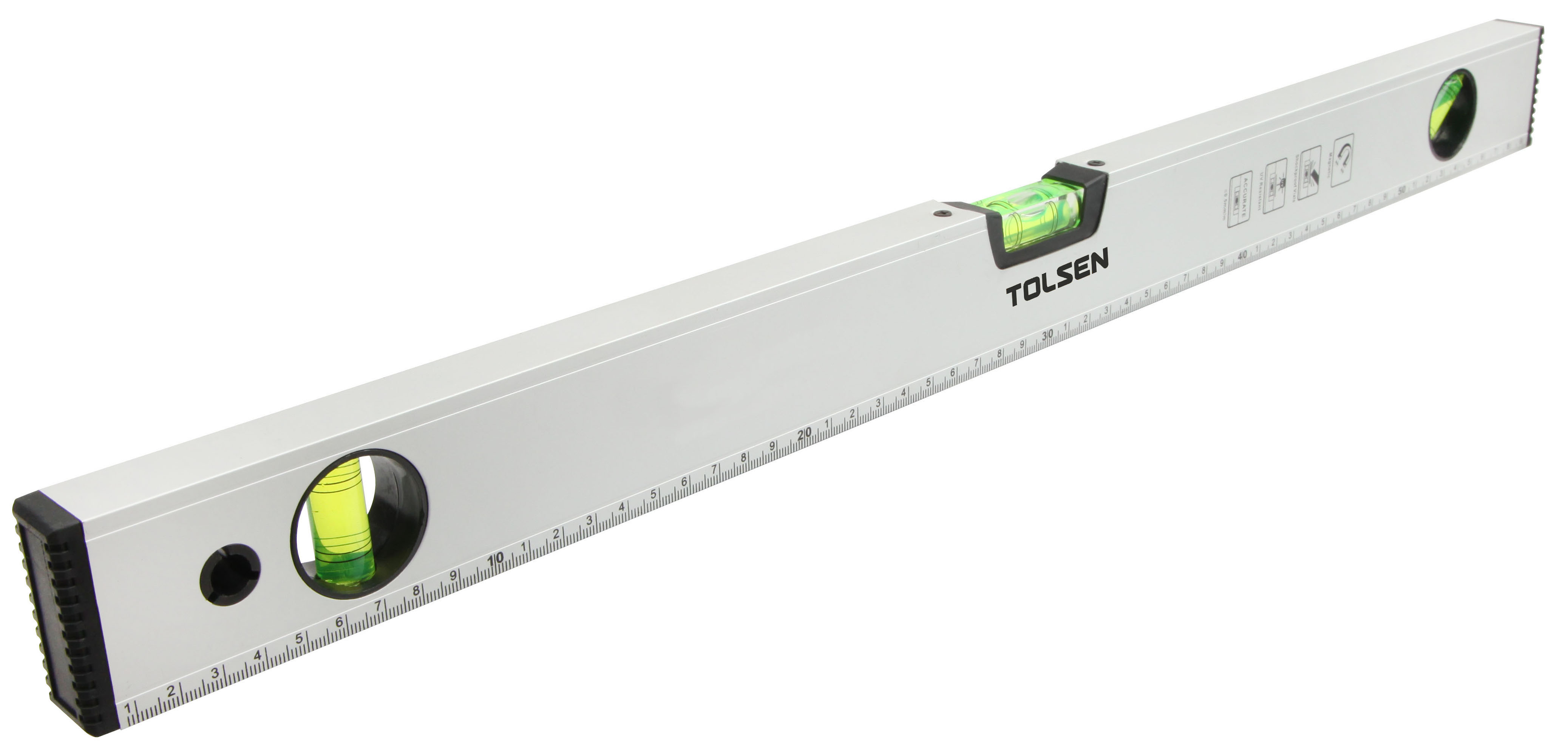 Nivela din aluminiu cu magnet 100 cm, 40"  TOLSEN
