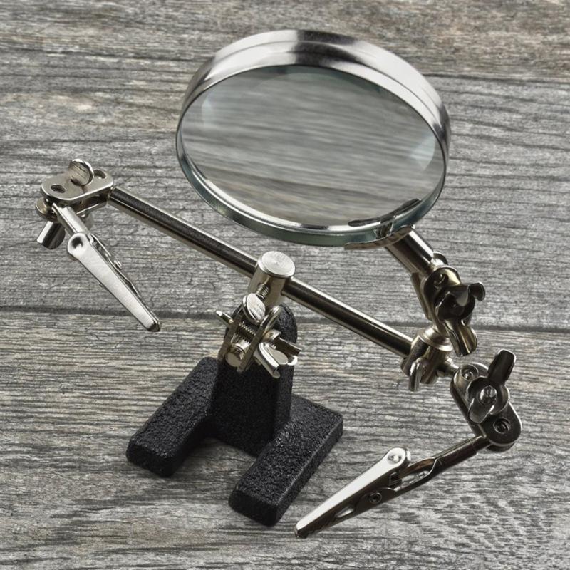 Suport de lipit cu lupa 62 mm 1-1/2" Industrial  TOLSEN